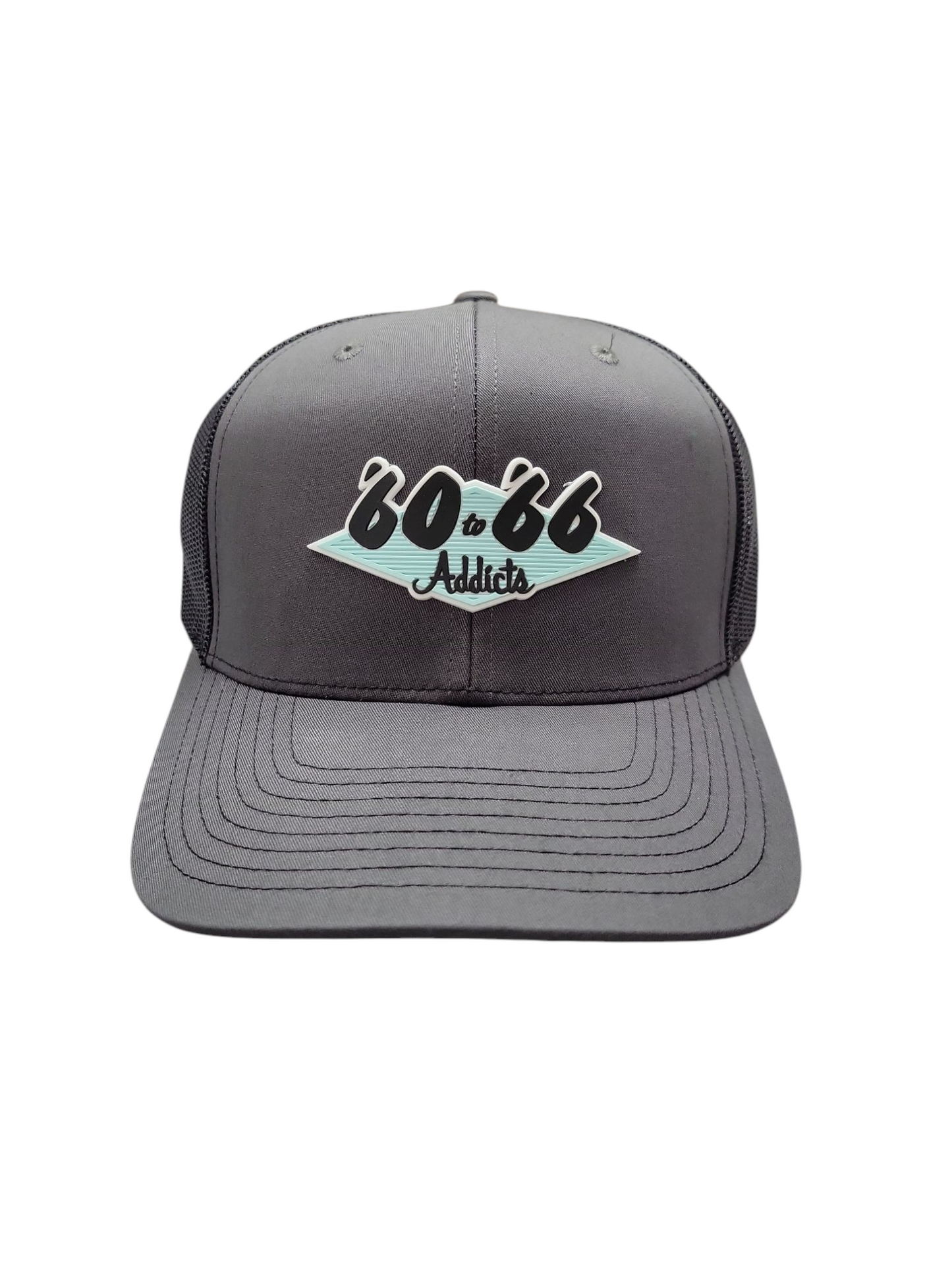 Logo Trucker Hat (Charcoal/Black)