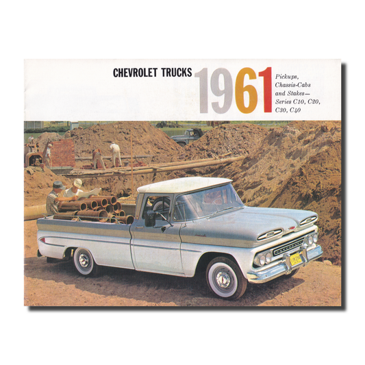 1961 Chevrolet Trucks Brochure