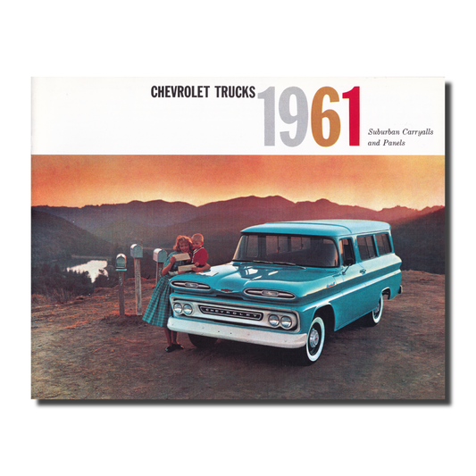 1961 Chevrolet Suburban Carryalls and Panels Brochure