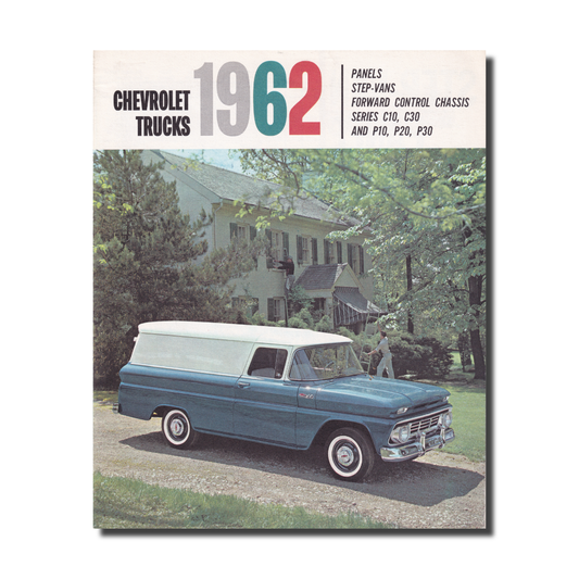 1962 Chevrolet Panels and Step-Vans Brochure